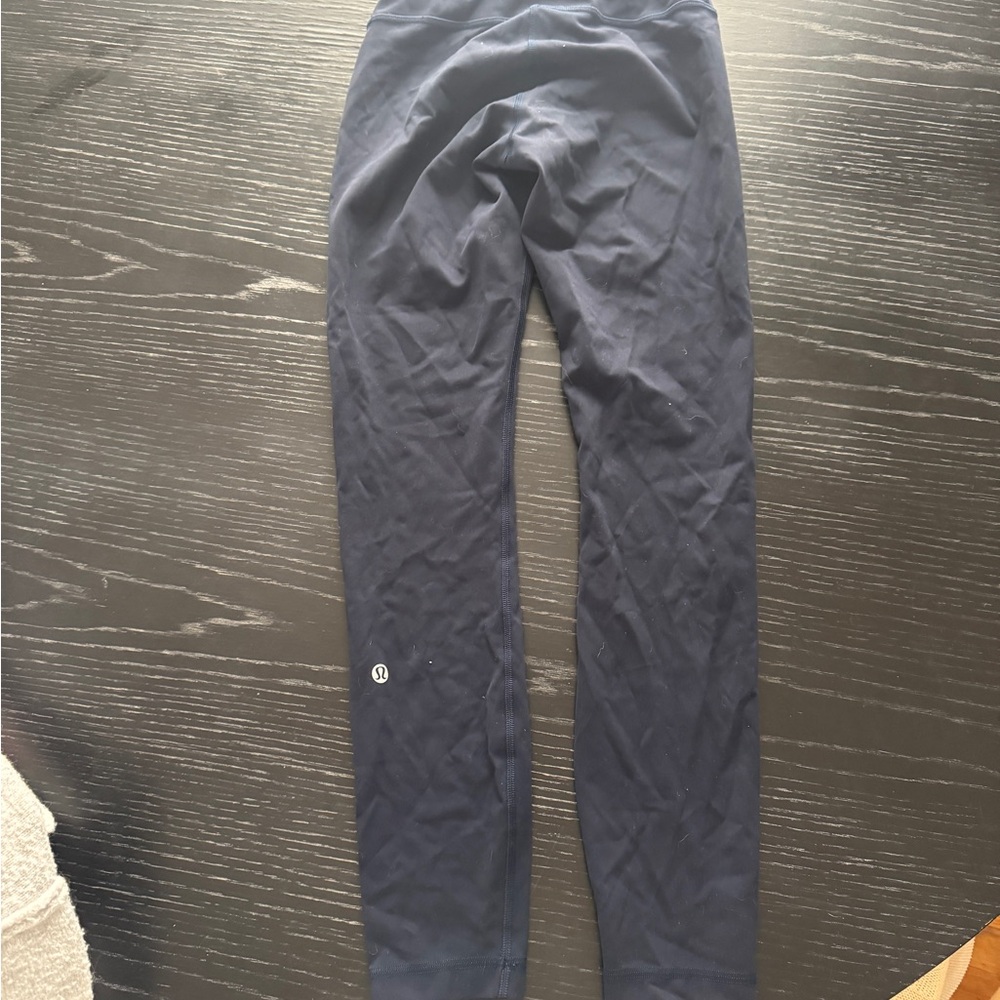 Lululemon Athletica Navy Blue Leggings